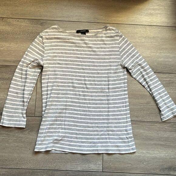 SM54 Forever 21 3/4 length striped tshirt - Picture 1 of 5